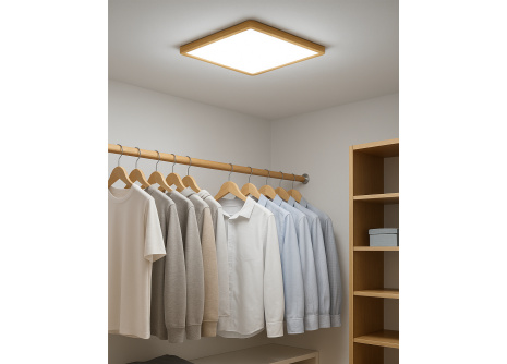 LED ceiling 3CCT light TR-91S - 32W 3400lm 40x40x2.5cm Trixline