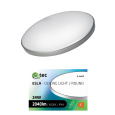 LED ceiling light ESLA Q-246CP 24W 2040lm 4000K ø37cm/circular silver QTEC