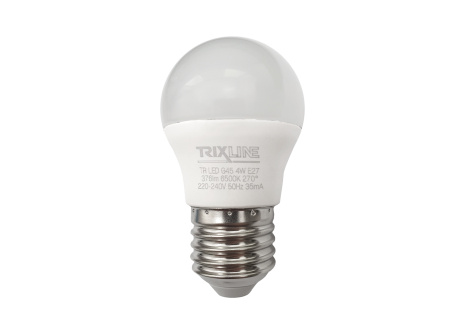 LED bulb Trixline 4W 376lm E27 G45 cold white
