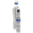 Extension lead 5 sockets with switch, 5m, TR 317 F TRIXLINE