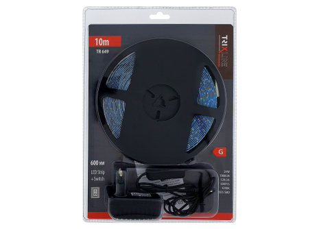 TR 649 Led strip 24W 4200K 10m with Trixline switch