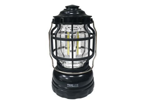 LED COB 3x3W outdoor lamp on batteries TR-216R TRIXLINE black