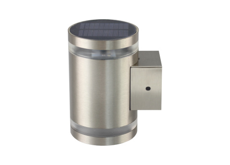 TRIXLINE Solar wall light HD - 370S silver