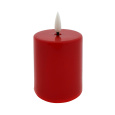 LED candle - red HOME DECOR HD-109