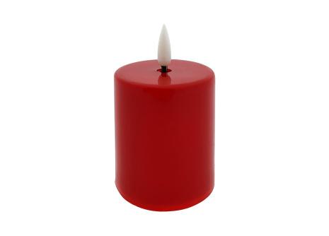 LED candle - red HOME DECOR HD-109