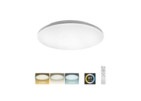 LED ceiling light TR-611C - VENTA 36W 3420lm ø48cm CCT + Trixline controller