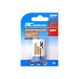 Rechargeable battery NiMH BC batteries 9V