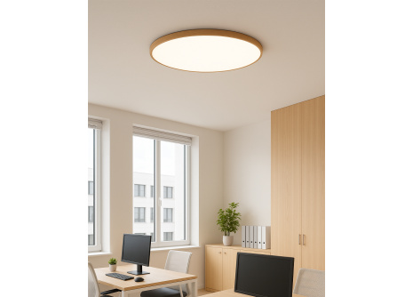 LED Ceiling 3CCT Light TR-84S - 40W 4300lm ø50x2.7cm Trixline LED Ceiling 3CCT Light TR-84S - 40W 4300lm ø50x2.7cm Trixline