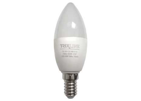 LED bulb Trixline 8W 736lm E14 C35 neutral white