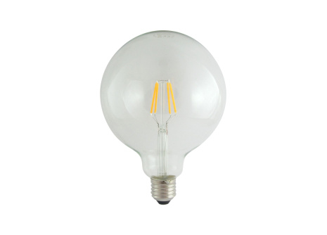 Decorative LED bulb FILAMENT Trixline G125, 4W E27 warm white