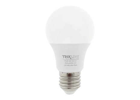 LED bulb Trixline 6W 552lm E27 A60 neutral white