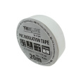 PVC insulating tape TR-IT 201 20m, 0.13mm white TRIXLINE