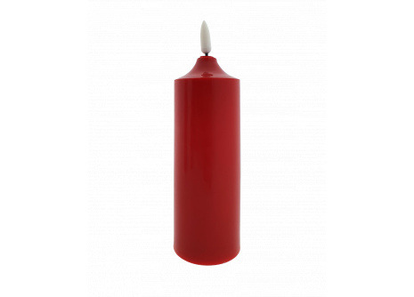 LED candle - red HOME DECOR HD-104