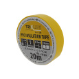 PVC insulating tape TR-IT 204 20m, 0.13mm yellow TRIXLINE