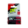 Zinc chloride 9V battery BC 6F22/1P