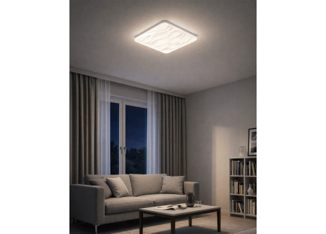 LED ceiling light TR-609S - NERIS 36W 3420lm 43x43cm CCT + Trixline controller LED ceiling light TR-609S - NERIS 36W 3420lm 43x43cm CCT + Trixline controller