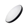 Q-254MS LED light with motion sensor MARNA 18W 1530lm 4000K ø30cm/circular black QTEC