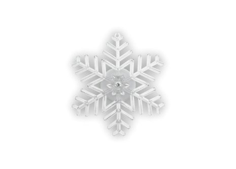 TR-201V Decorative Snowflake with Suction Cup - Snowflake TRIXLINE