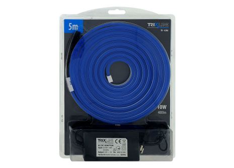 TR-42NA Flexible NEON LED strip - blue 5m for Trixline socket