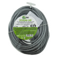 Extension cable gray 1 socket, 20m, Q-410F QTEC