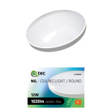 LED lamp QTEC Q-230CP 12W 4000K ø25cm/circular white