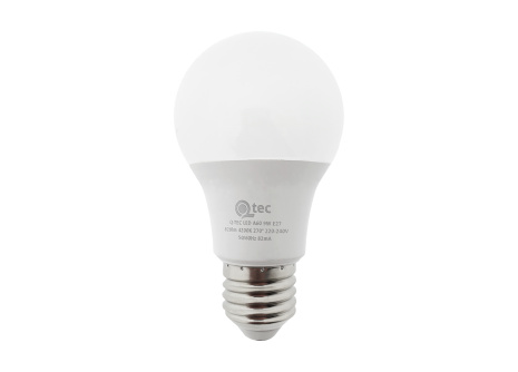 LED bulb Qtec 9W A60 E27 4200K