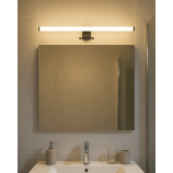 Q-314B LED 7W/600lm/4000K mirror light 50cm - black QTEC