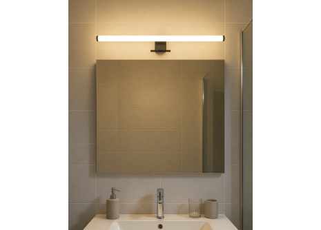 Q-314B LED 7W/600lm/4000K mirror light 50cm - black QTEC Q-314B LED 7W/600lm/4000K mirror light 50cm - black QTEC