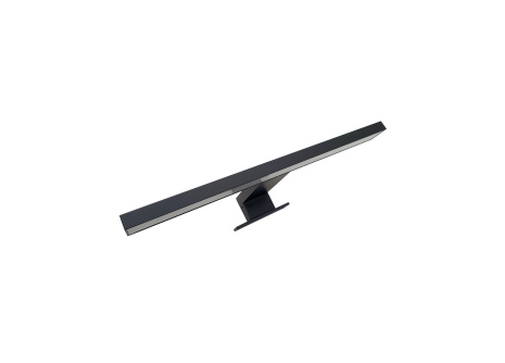 Q-301B LED 8W/640lm/4000K mirror light 50cm - black QTEC