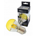 LED bulb Trixline DECOR MIRROR P45, 5W GOLD