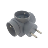 QTEC Q-412F Gray Splitter Socket RW-3
