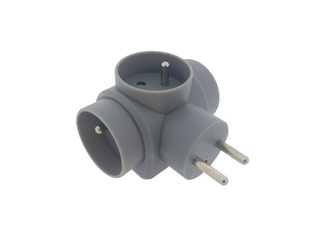 QTEC Q-412F Gray Splitter Socket RW-3